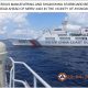 Chinese Coast Guard vessel shadowing the BRP Malapascua