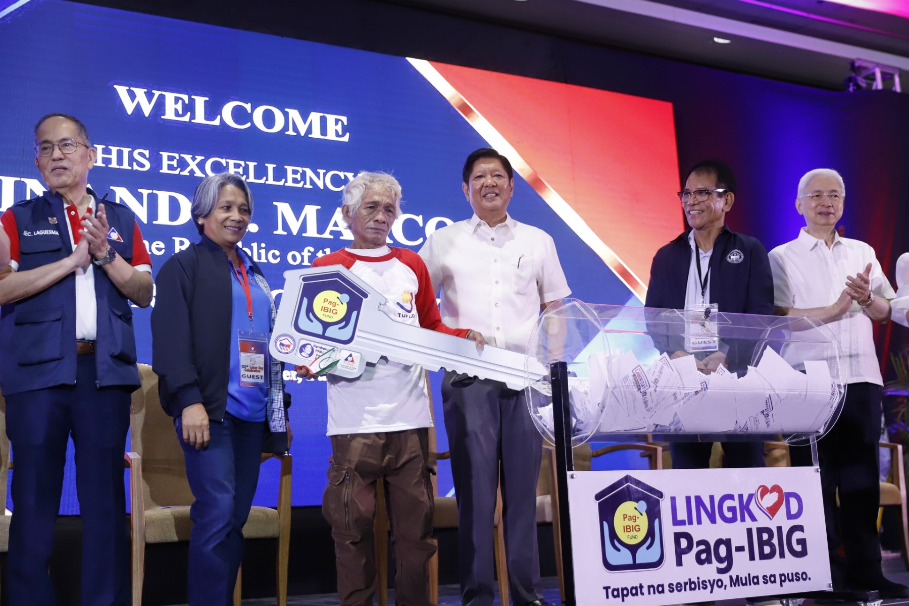 PBBM, house and lot winner