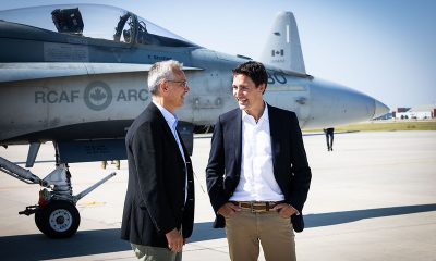 NATO Secretary General Jens Stoltenberg and Prime Minister Justin Trudeau