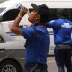 traffic enforcer drinking water