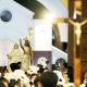 crucifix and image of mary and jesus