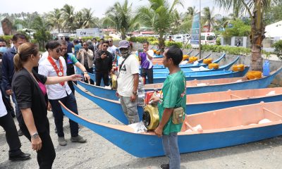 PBBM inspects the fishing boats