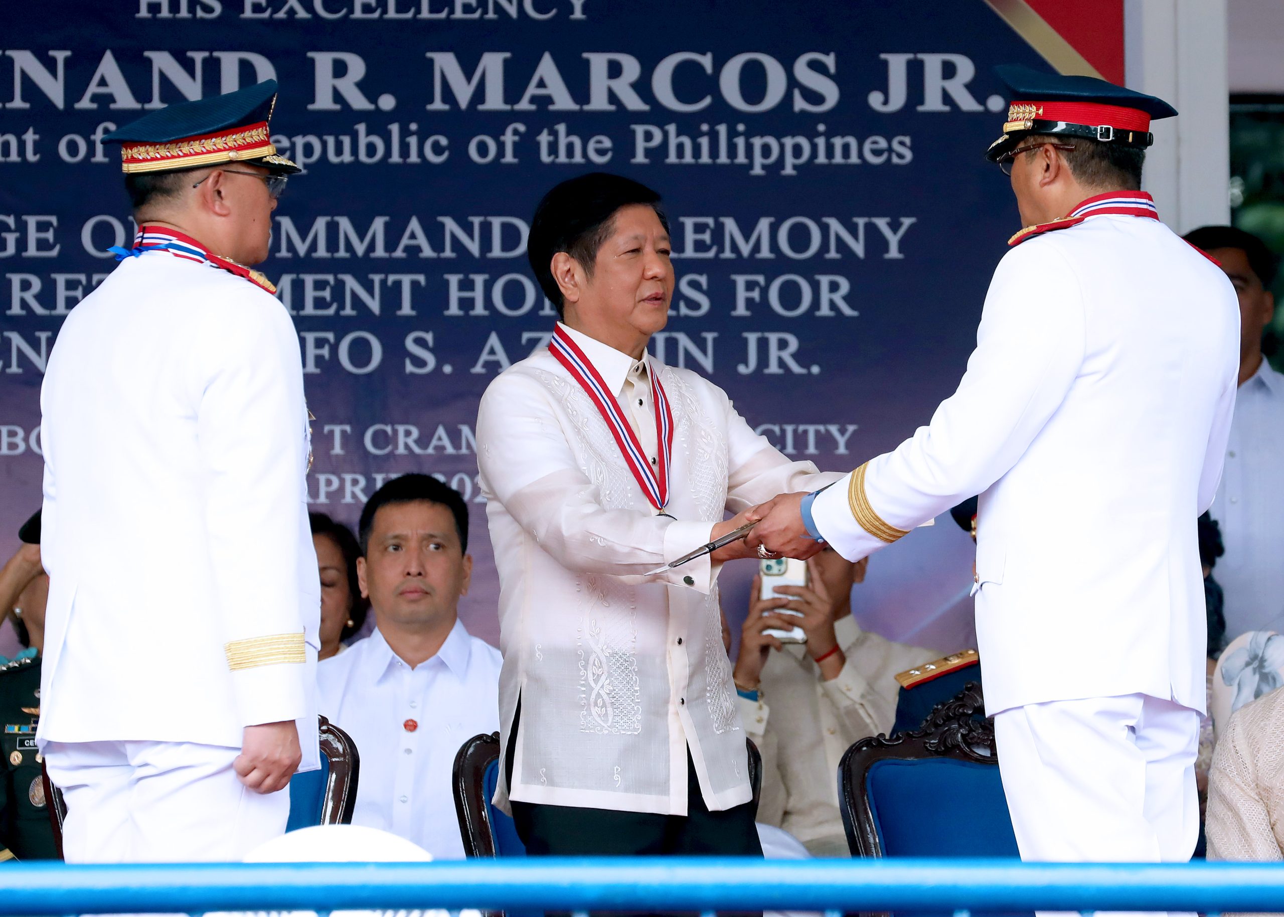 PBBM, Maj. Gen. Benjamin Acorda Jr.