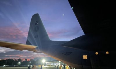 C-130 "Hercules" cargo aircraft