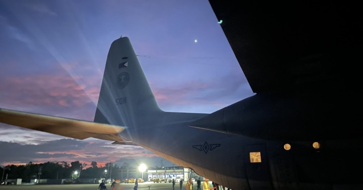 C-130 "Hercules" cargo aircraft