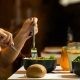 woman eating bowl of salad