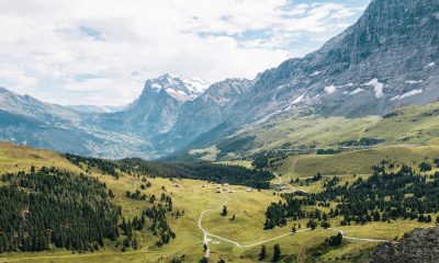 view of Swiss Alps