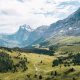 view of Swiss Alps