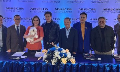 Enrique Gil with ABS-CBN executives