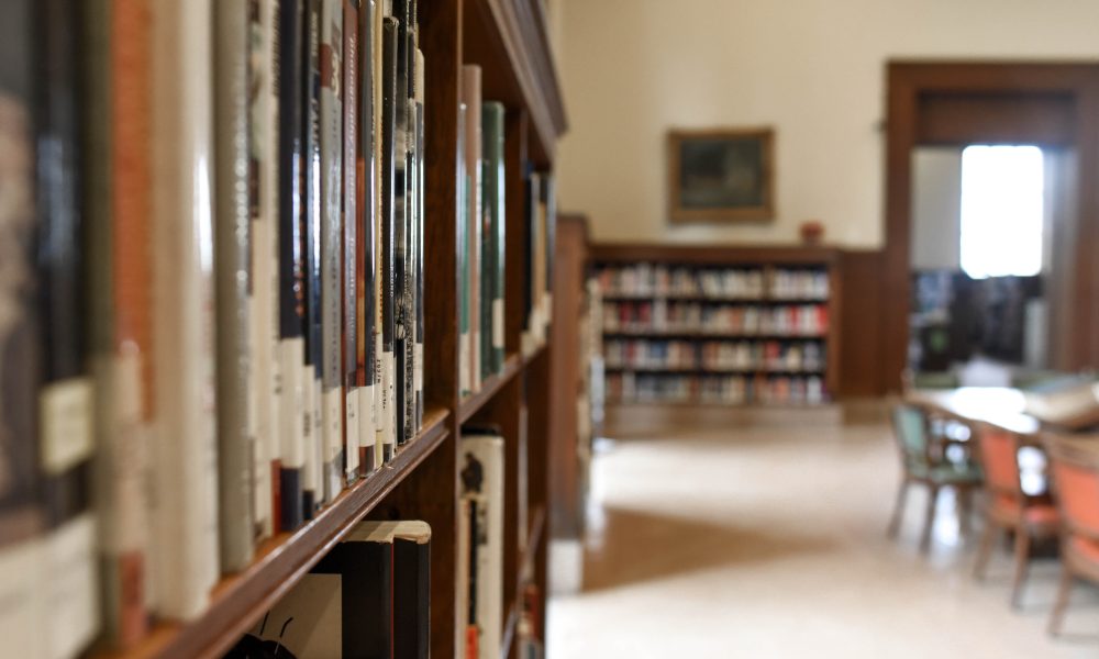 Selective Focus Photography of Bookshelf With Books