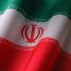 The national flag of Iran