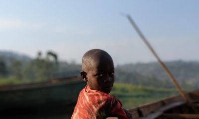 Photo of an African Child on a Boat
