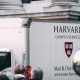 White Harvard Campus Services Truck
