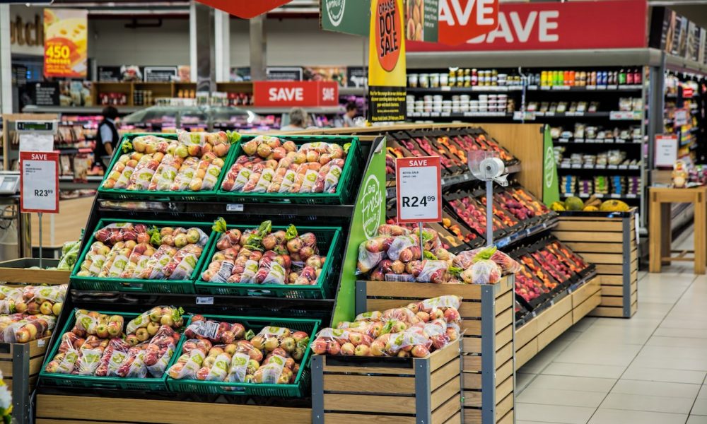 inside the grocery store
