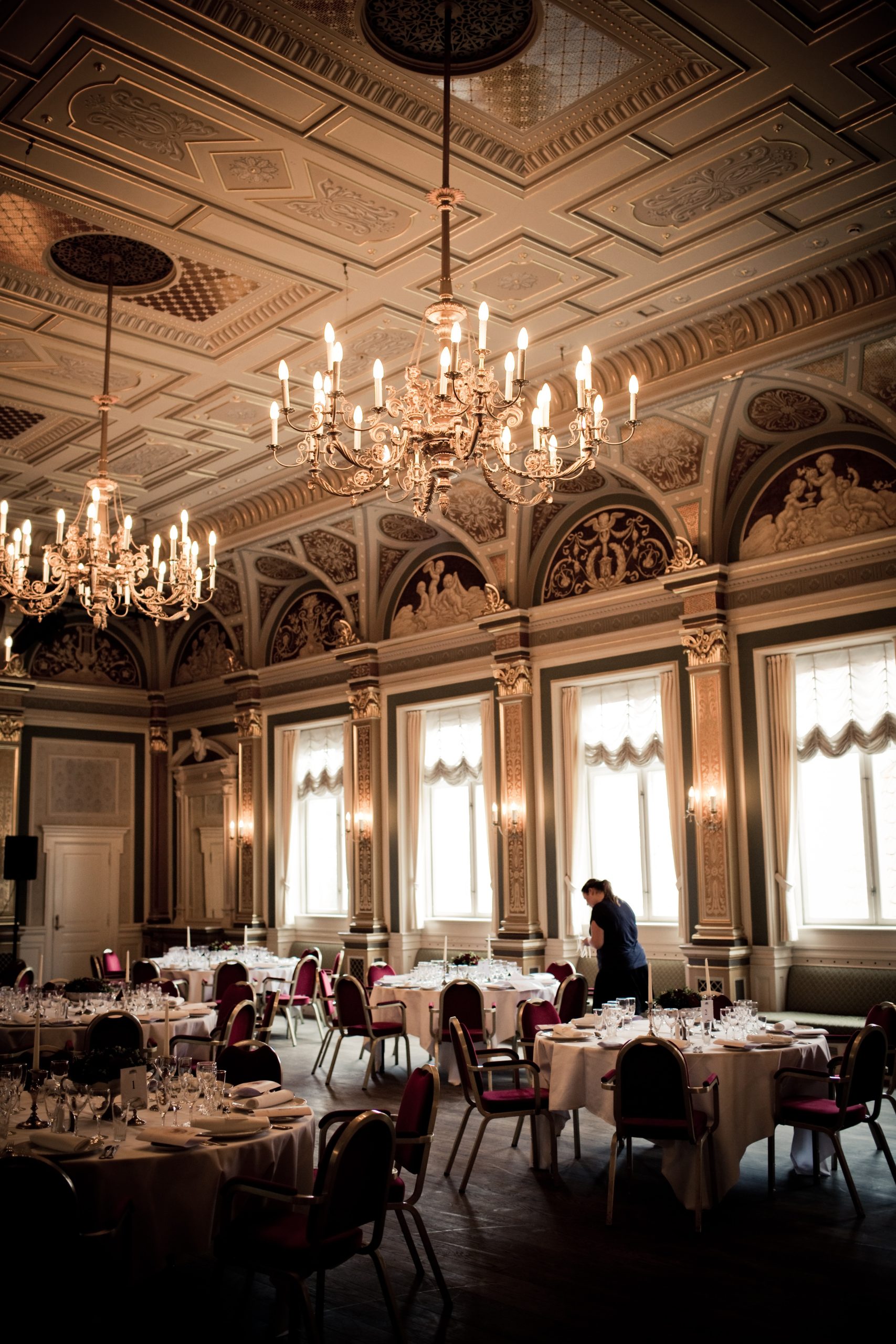 Interior of a Classic Restaurant