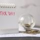 tax day written on standing calendar