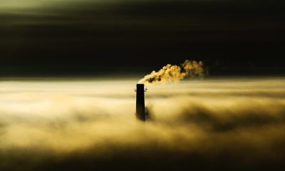 smoke out of chimney