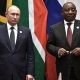 Putin and Ramaphosa