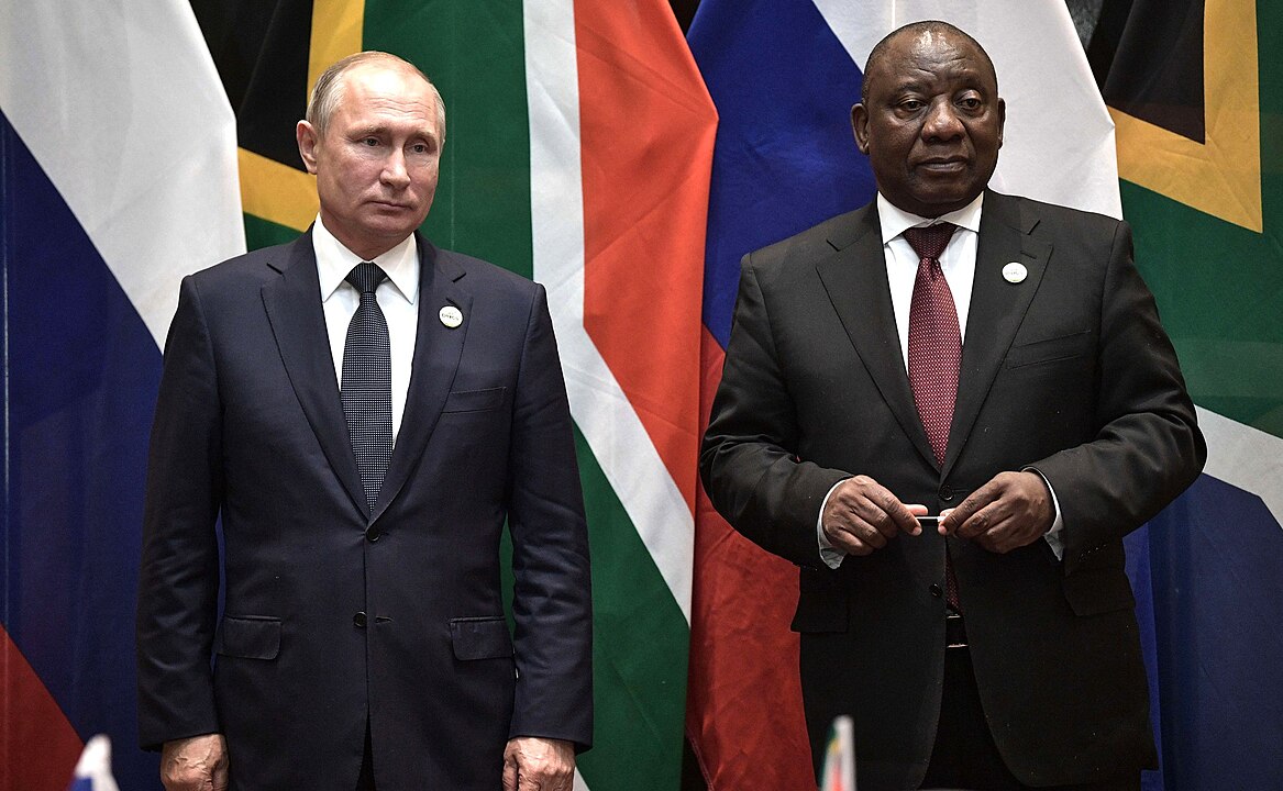 Putin and Ramaphosa