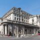 The Bank of England building viewed Lombard Street.