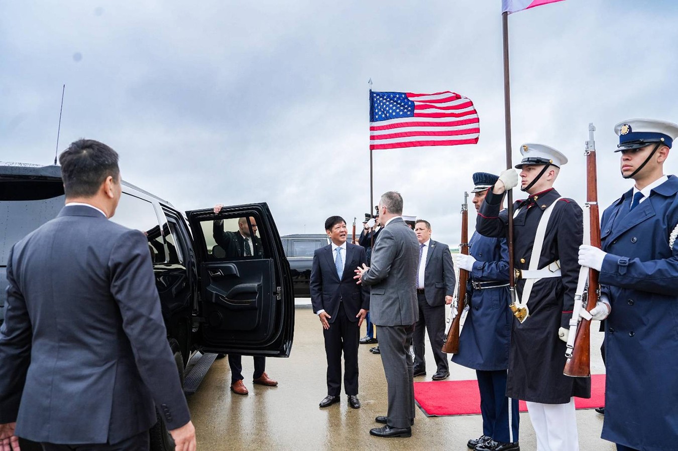 PBBM arrival in America