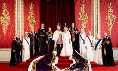 An official portrait following the Coronation of King Charles III and Queen Camilla on 6th May.