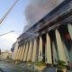 Manila Post Office on fire