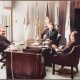 Wayne with Pres. Richard Nixon and Henry Kissinger