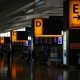 Inside UK airport