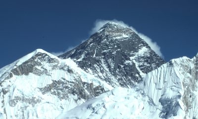 Snow Capped Mountain Peak