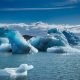 melting ice in antarctic