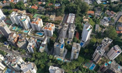 aerial view of cityscape
