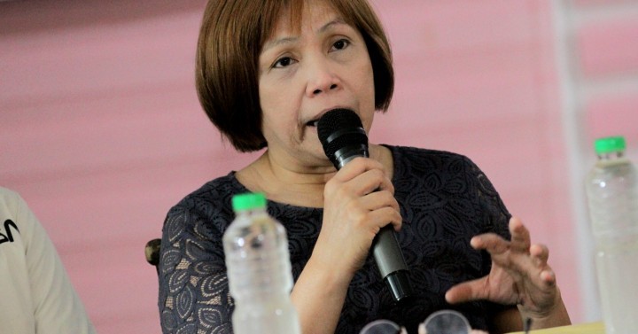 National Treasurer Rosalia De Leon