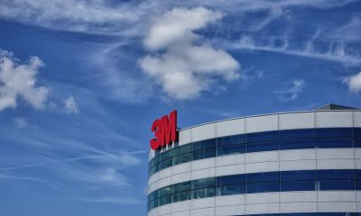 3M logo on a building