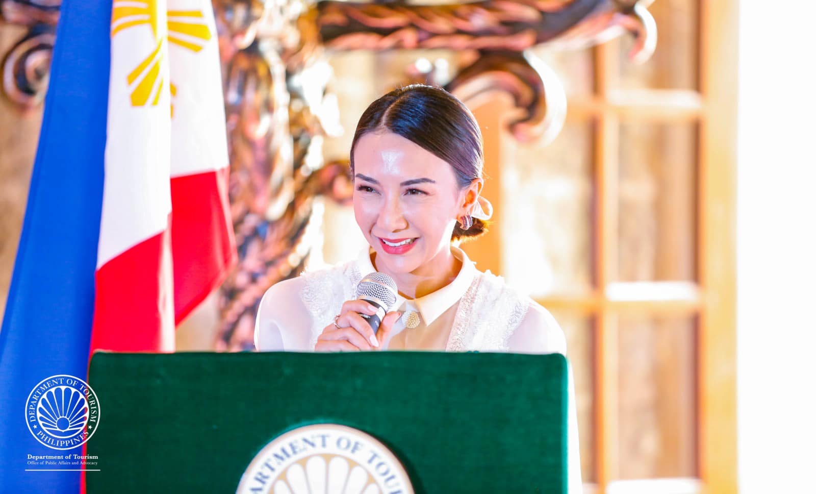 Tourism Secretary Christina Frasco