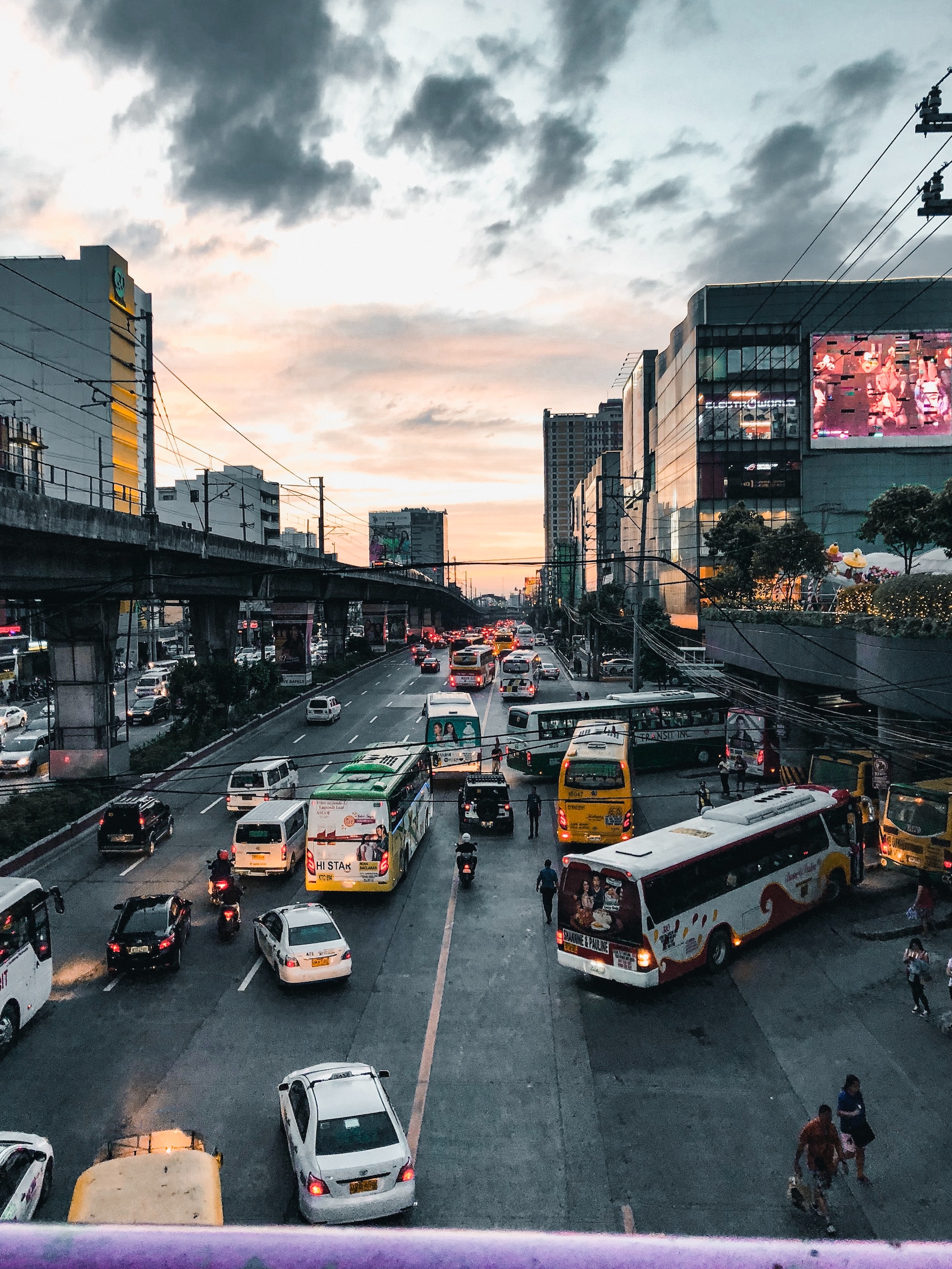traffic at EDSA Philippines