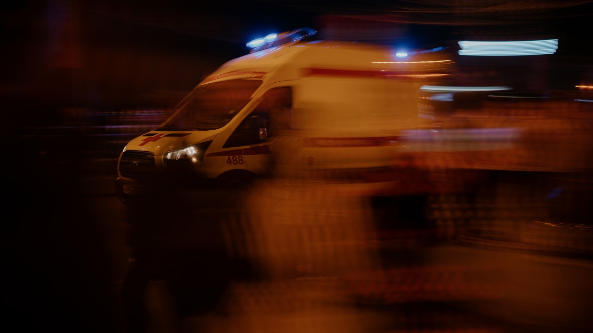 speeding ambulance