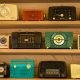 radios on shelf