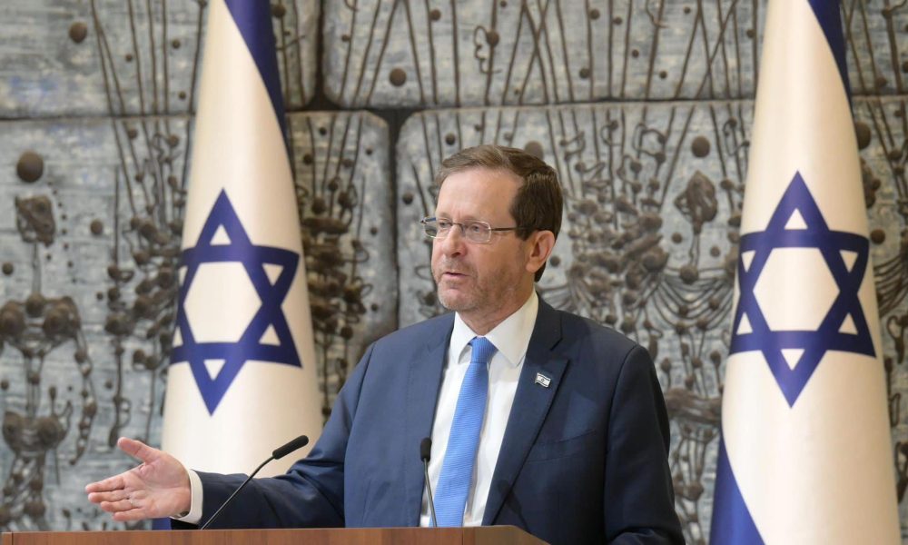 Israeli President Isaac Herzog