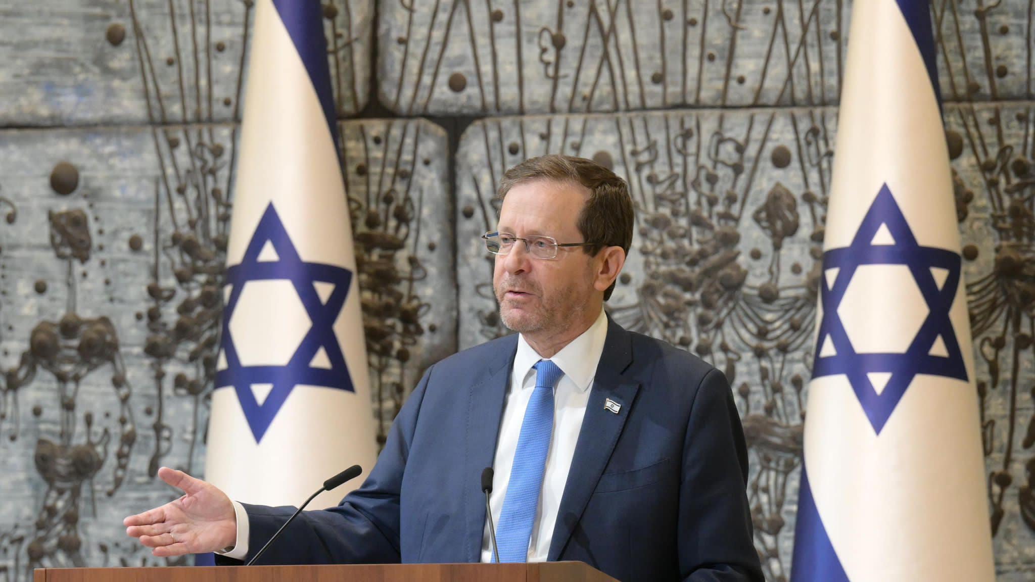 Israeli President Isaac Herzog