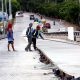 workers on the road