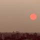 hazy skies in Toronto
