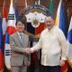 Newly-appointed South Korea Ambassador to the Philippines, Lee Sang-hwa, DND Secretary Gilberto C. Teodoro Jr.