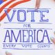 Close Up Photo of Vote Signage
