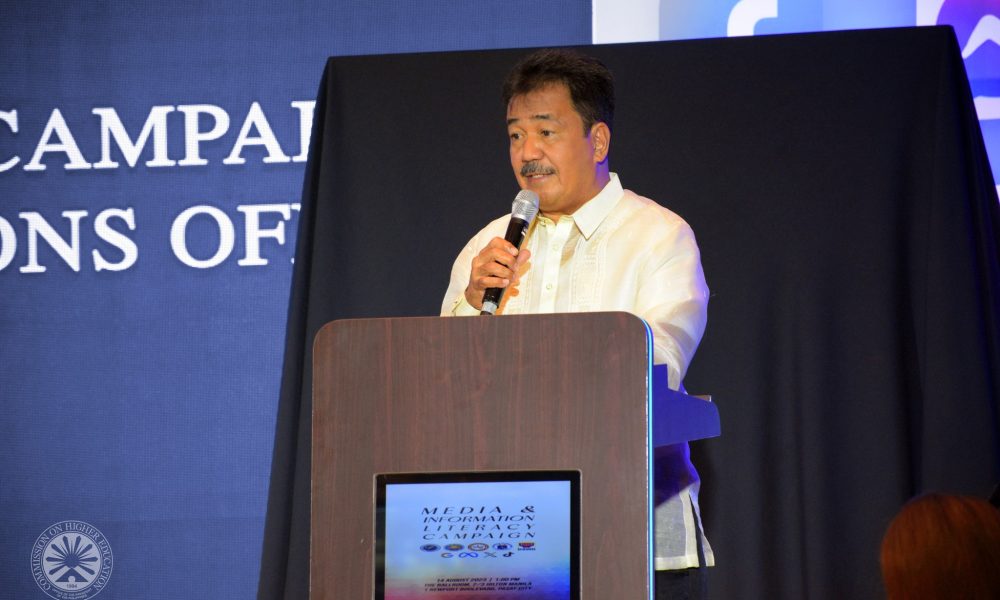 CHED Chairperson J. Prospero de Vera III