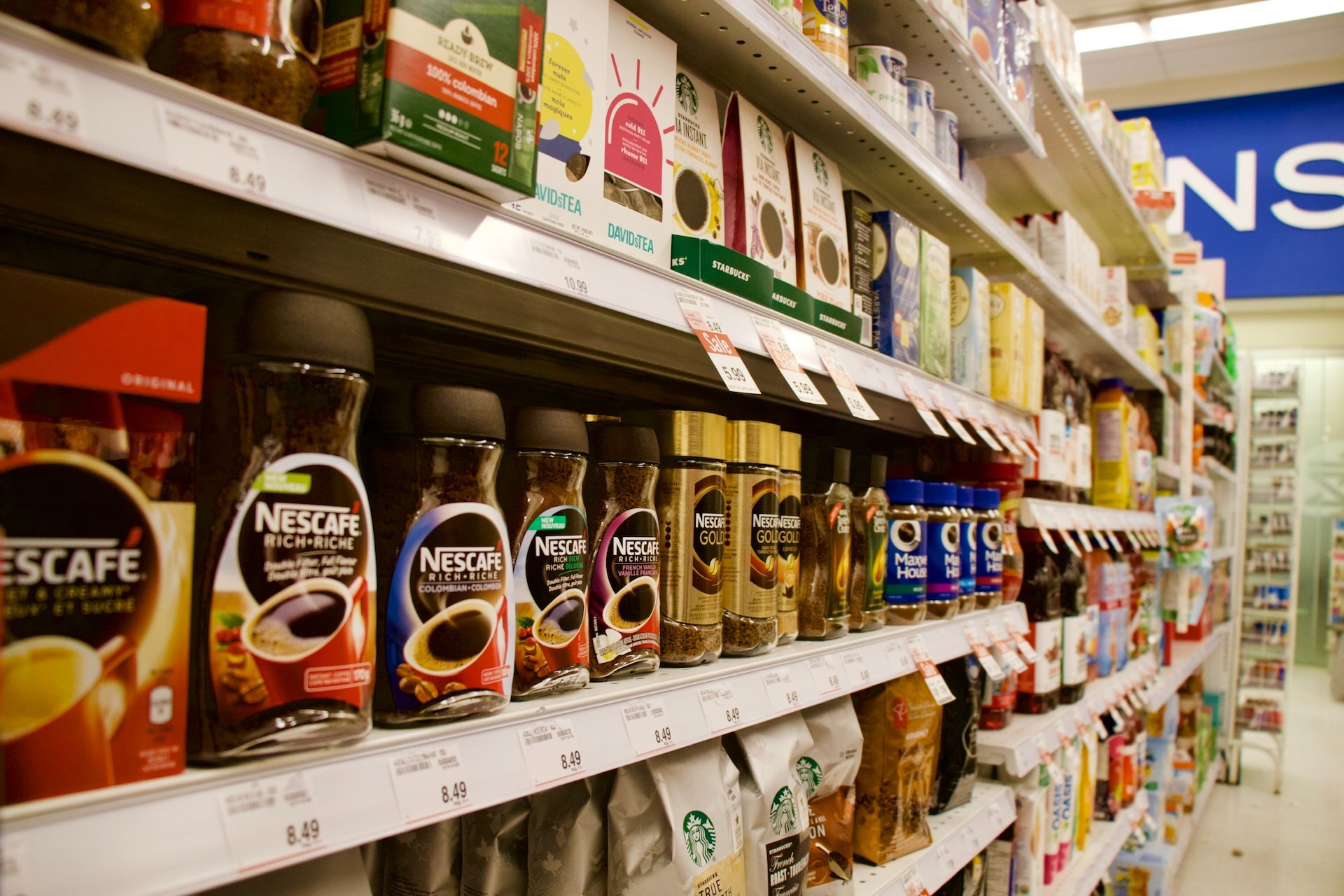 coffee aisle