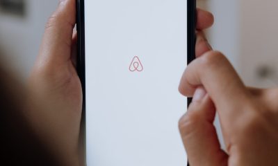 airbnb app on phone