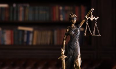 lady justice and gavel