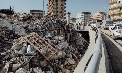 Urban Ruins after Earthquake