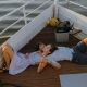 A Romantic Couple Lying on a Yacht